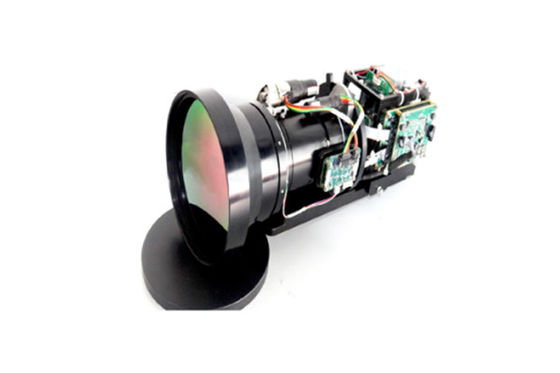 zoom continuo MWIR LEO Detector del sistema F4 della macchina fotografica di registrazione di immagini termiche di 23-450mm