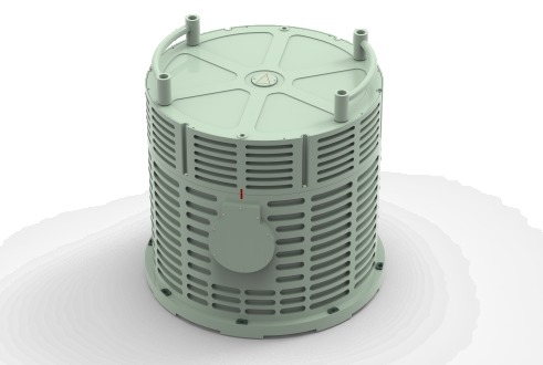 Modello DINS-100 Sistema di navigazione inerziale giroscopico laser rotativo a doppio asse ad alta precisione