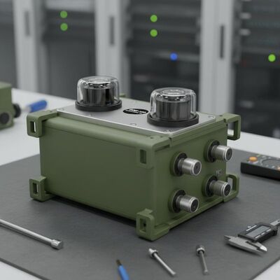 Qualità Modello DINS-100 Sistema di navigazione inerziale laser giroscopico a doppio asse ad alta precisione con standard militare fabbrica