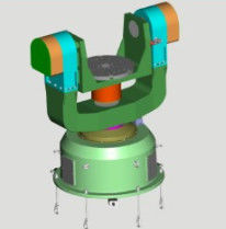 Qualità Turntable di prova Gyrcompass a tre assi personalizzato con interfaccia Ethernet RS232 RS422 e costruzione in lega di alluminio in acciaio inossidabile fabbrica