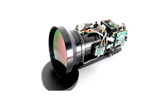 Qualità zoom continuo MWIR LEO Detector del sistema F4 della macchina fotografica di registrazione di immagini termiche di 23-450mm fabbrica